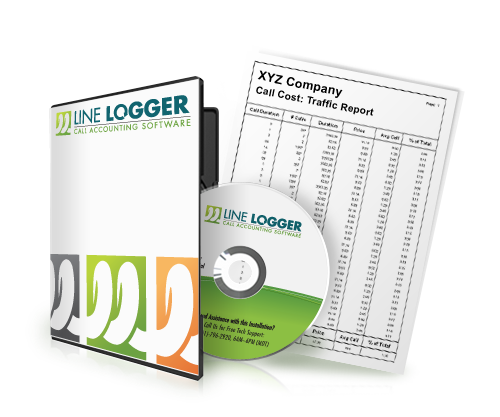 Line Logger Call Accounting 25 Stations Full Reporting Pack (Serial or TCPIP)