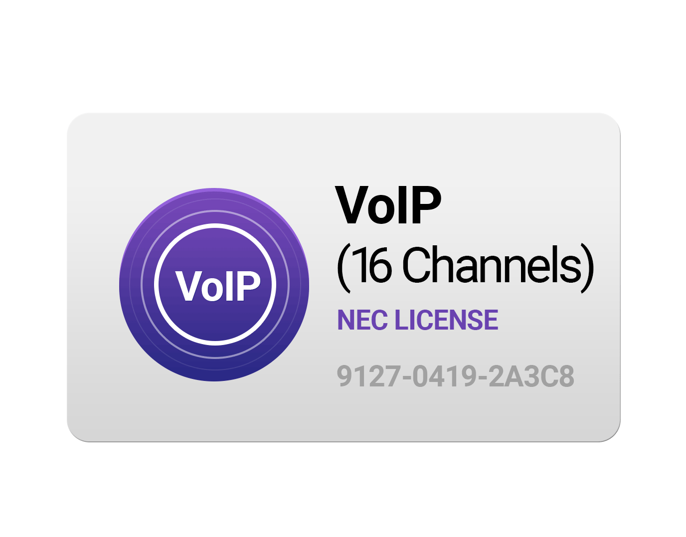 VoIP 16-Channel License BE116744